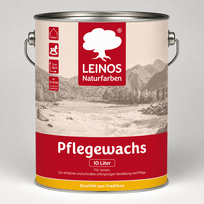 LEINOS 342 Flüssigwachs für Innen mit integrierter Grundierung 10 l