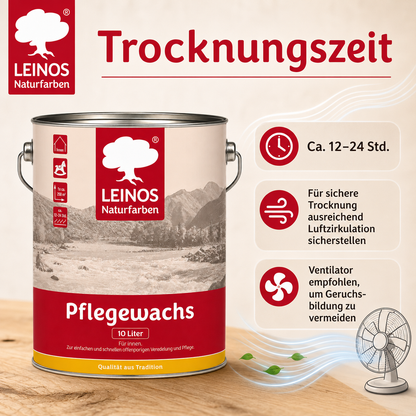 LEINOS 342 Flüssigwachs für Innen mit integrierter Grundierung 10 l