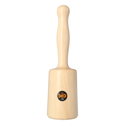 Cut360 Bildhauerklüpfel | konisch aus einem Stück Weißbuche | 80 mm | Länge: 295 mm | Gewicht: 525 g | Holzhammer für Schnitzarbeiten | Schnitzhammer & Klopfwerkzeug vereint zum Künstlerwerkzeug