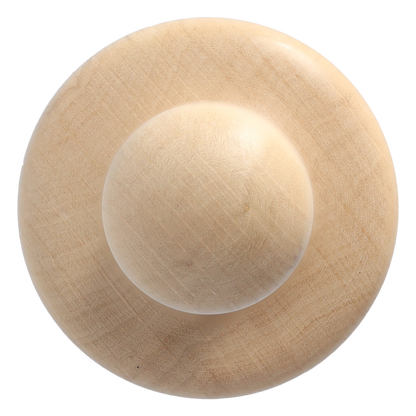 Cut360 Bildhauerklüpfel | konisch aus einem Stück Weißbuche | 80 mm | Länge: 295 mm | Gewicht: 525 g | Holzhammer für Schnitzarbeiten | Schnitzhammer & Klopfwerkzeug vereint zum Künstlerwerkzeug