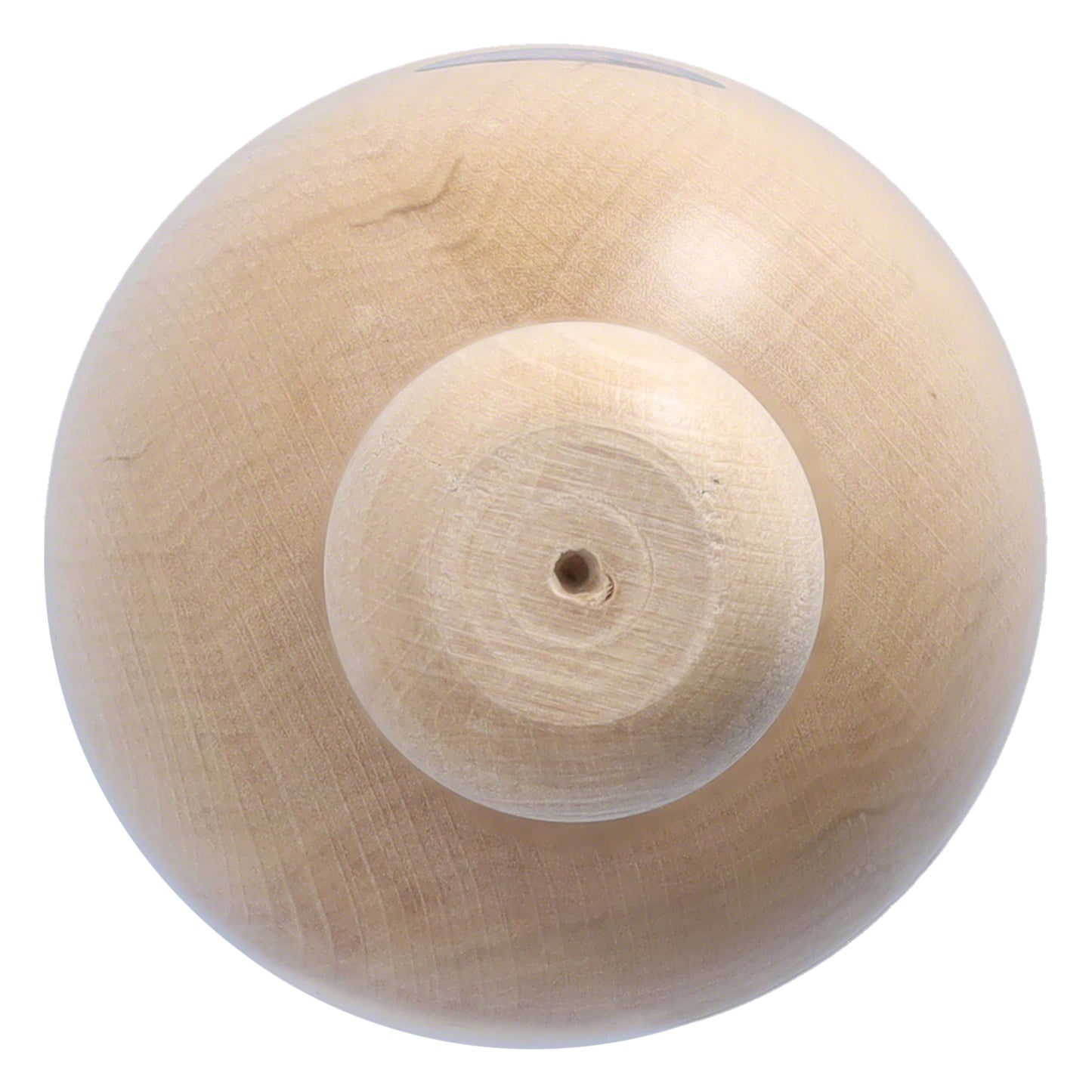 Cut360 Bildhauerklüpfel | Glockenform | 80 mm | Länge: 260 mm | Gewicht: 363 g | Weißbuche gedrechselt | Holzhammer für Schnitzarbeiten | Schnitzhammer & Klopfwerkzeug vereint zum Künstlerwerkzeug