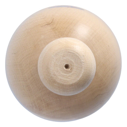 Cut360 Bildhauerklüpfel | Glockenform | 80 mm | Länge: 260 mm | Gewicht: 363 g | Weißbuche gedrechselt | Holzhammer für Schnitzarbeiten | Schnitzhammer & Klopfwerkzeug vereint zum Künstlerwerkzeug