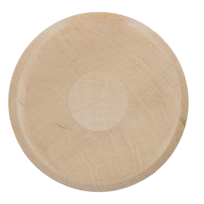 Cut360 Bildhauerklüpfel | Glockenform | 80 mm | Länge: 260 mm | Gewicht: 363 g | Weißbuche gedrechselt | Holzhammer für Schnitzarbeiten | Schnitzhammer & Klopfwerkzeug vereint zum Künstlerwerkzeug