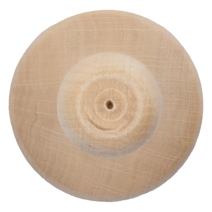 Cut360 Bildhauerklüpfel | konisch | 80 mm | Länge: 260 mm | Gewicht: 455 g | Weißbuche gedrechselt | Holzhammer für Schnitzarbeiten | Schnitzhammer & Klopfwerkzeug vereint zum Künstlerwerkzeug