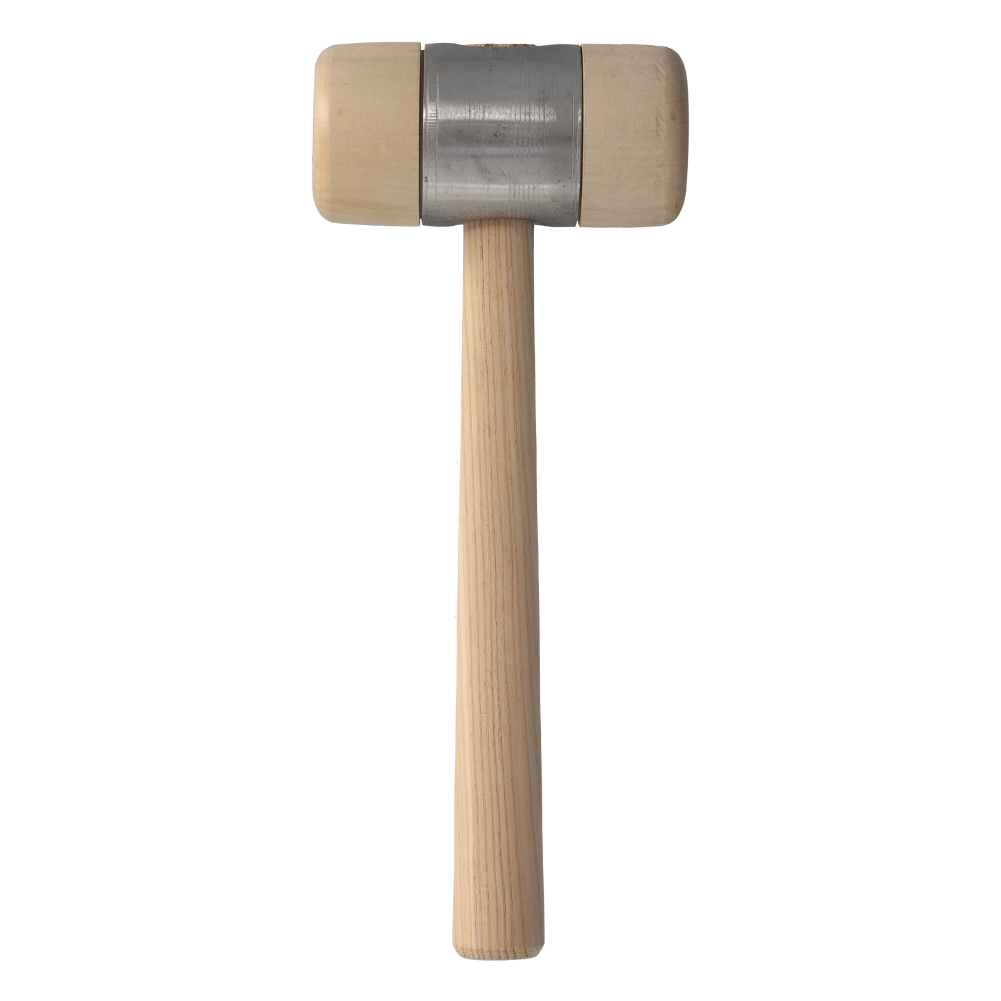 Exzellent gefertigter Holzhammer mit Hammerkopf aus Weißbuche und aufgepresstem Metallmantel 60x160mm/für Spengler, Schlosser-Klempner Dachdecker