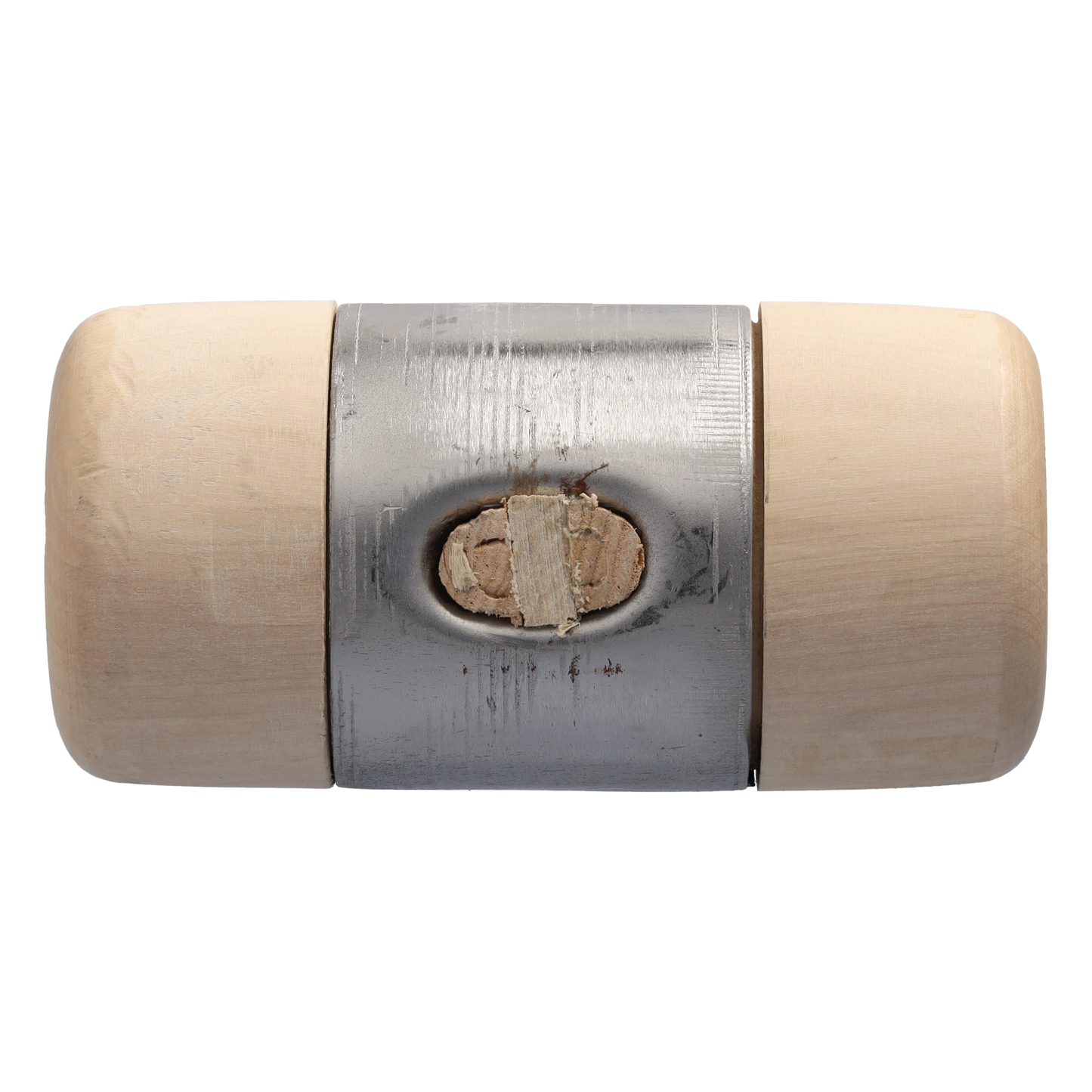 Exzellent gefertigter Holzhammer mit Hammerkopf aus Weißbuche und aufgepresstem Metallmantel 60x160mm/für Spengler, Schlosser-Klempner Dachdecker