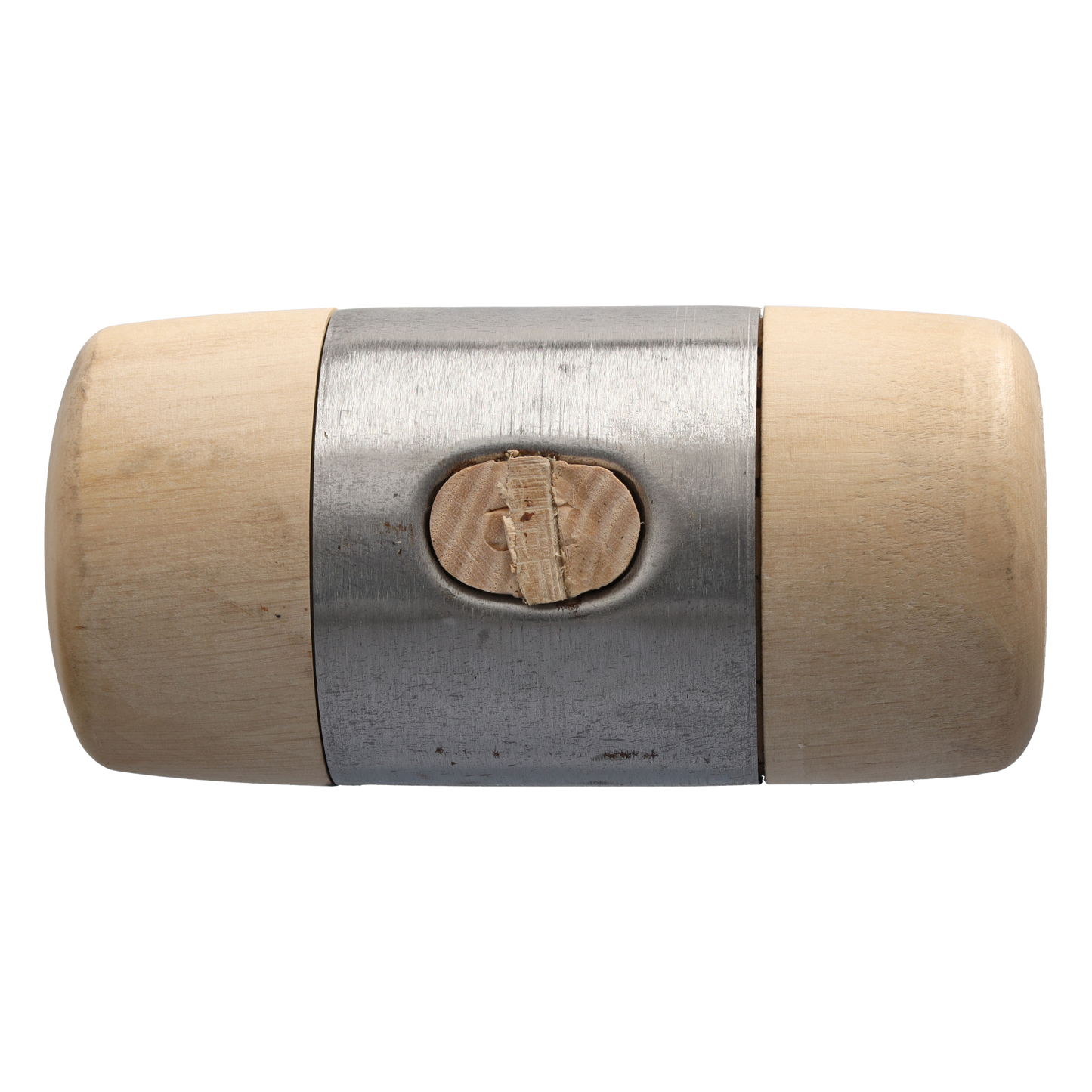 Exzellent gefertigter Holzhammer mit Hammerkopf aus Weißbuche und aufgepresstem Metallmantel 60x160mm/für Spengler, Schlosser-Klempner Dachdecker