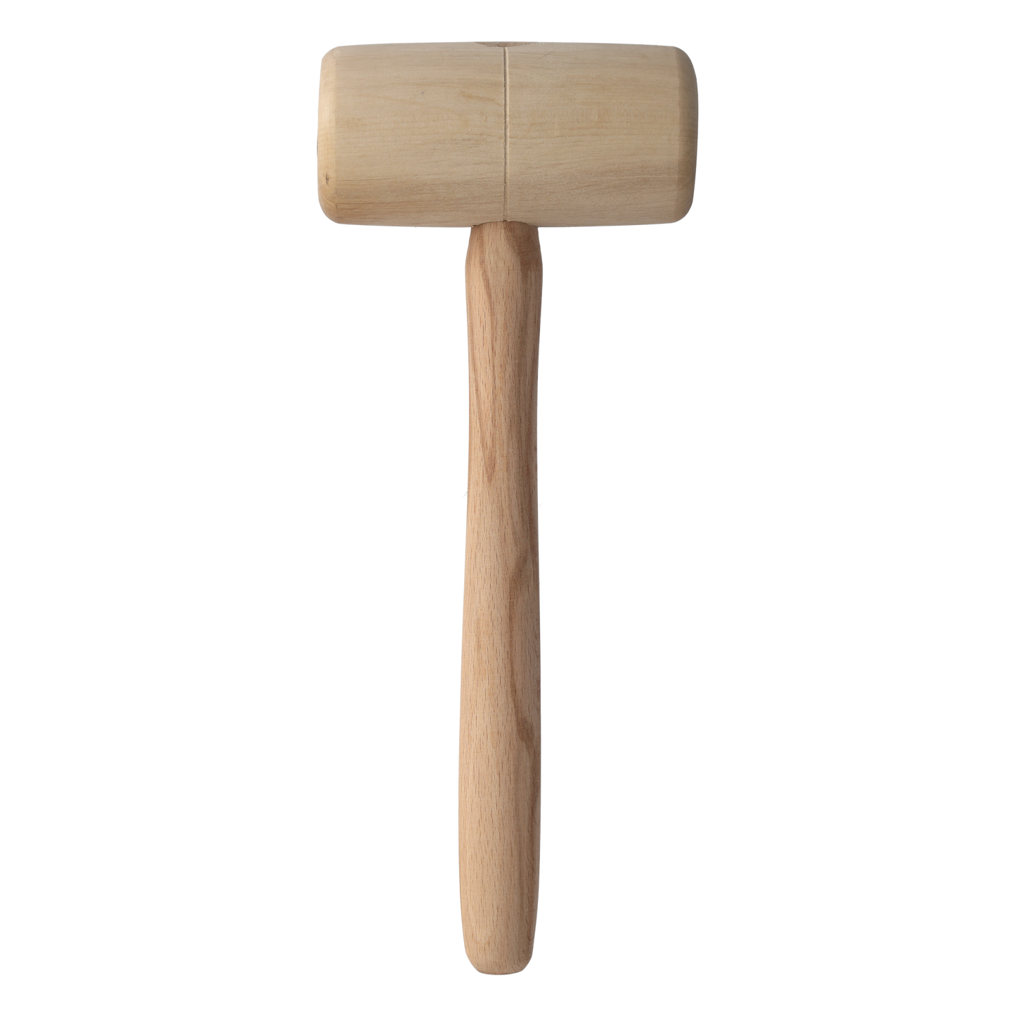 Cut360 Holzhammer | Weißbuche | Ø 60 mm Länge: 120 mm | 300 g | Vielseitiger Holzklopfer für Holzbearbeitung und Schnitzprojekte | Klöpfel für Zimmerleute, Tischler & Schreiner