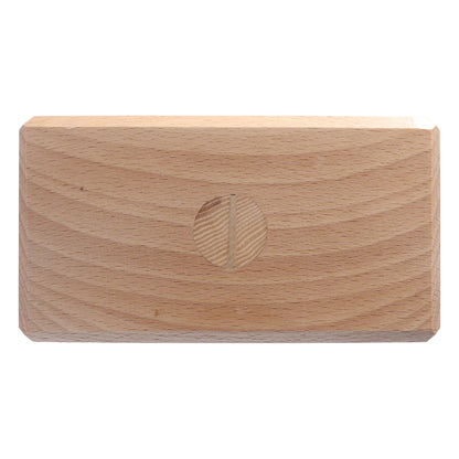 Cut360 Schreinerklüpfel Rotbuchenholz mit Eschestiel | 80 x 160 x 110 mm | 1050 g | Holzhammer für Tischler- u. Zimmerhandwerk | Schnitzhammer und Klopfwerkzeug vereint für präzise Ergebnisse