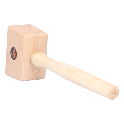 Cut360 Schreinerklüpfel Rotbuchenholz mit Eschestiel | 55 x 100 x 70 mm | 380 g | Holzhammer für Tischler- u. Zimmerhandwerk | Schnitzhammer und Klopfwerkzeug vereint für präzise Ergebnisse