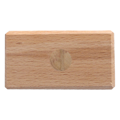 Cut360 Schreinerklüpfel Rotbuchenholz mit Eschestiel | 55 x 100 x 70 mm | 380 g | Holzhammer für Tischler- u. Zimmerhandwerk | Schnitzhammer und Klopfwerkzeug vereint für präzise Ergebnisse
