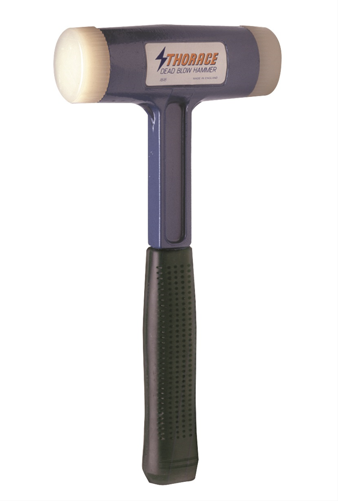 THOR Rückschlagfreie Hammer mit Nylon Einsätze, Rund (Ø) 32 mm, 525 g