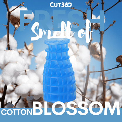 Cut360 Eco Air 2.0 Raumduft Cotton Blossom  für große Räume, 1 Stk., 30 Tage Frischewirkung, Lufterfrischer im formschönen Design, geräuschlos ohne sprayen