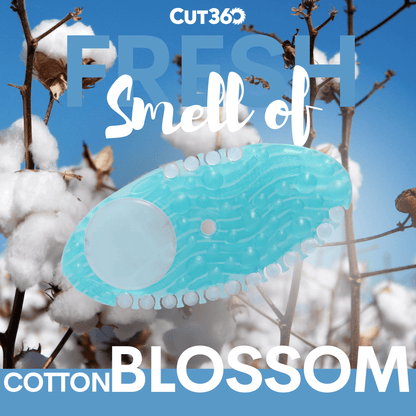 Cut360 Fresh Curve der WC Duft, 10 Stk, nachhaltiger und langanhaltender Toiletten-Duft Cotton Blossom einfache Installation an jeder Oberfläche