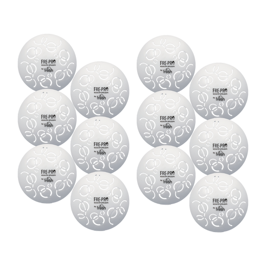 Cut360 Easy Fresh Raumduft Cotton Blossom für große Räume, 12 Stk., 30 Tage Frischewirkung, Hochkonzentrierter Lufterfrischer in weiß für passendem elektrischen Duftspender