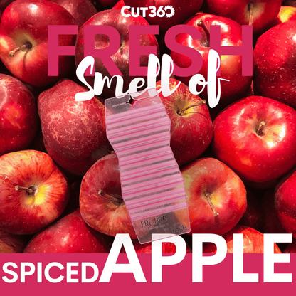 Cut360 Fresh Hang Tag Raumduft, 12 Stk, nachhaltiger und langanhaltender Lufterfrischer Spiced Apple praktischer und intensiver Raumerfrischer