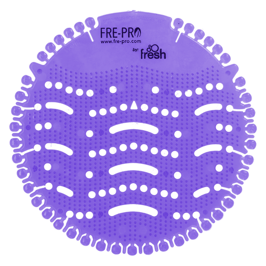 Cut360 Fresh Wave der WC Duft für Pissoir, 1 Stk, nachhaltiger und langanhaltender Toiletten-Duft Fabulous Lavender mit reinigender Wirkung und Hygienefunktion, stillvoller Urinaleinsatz