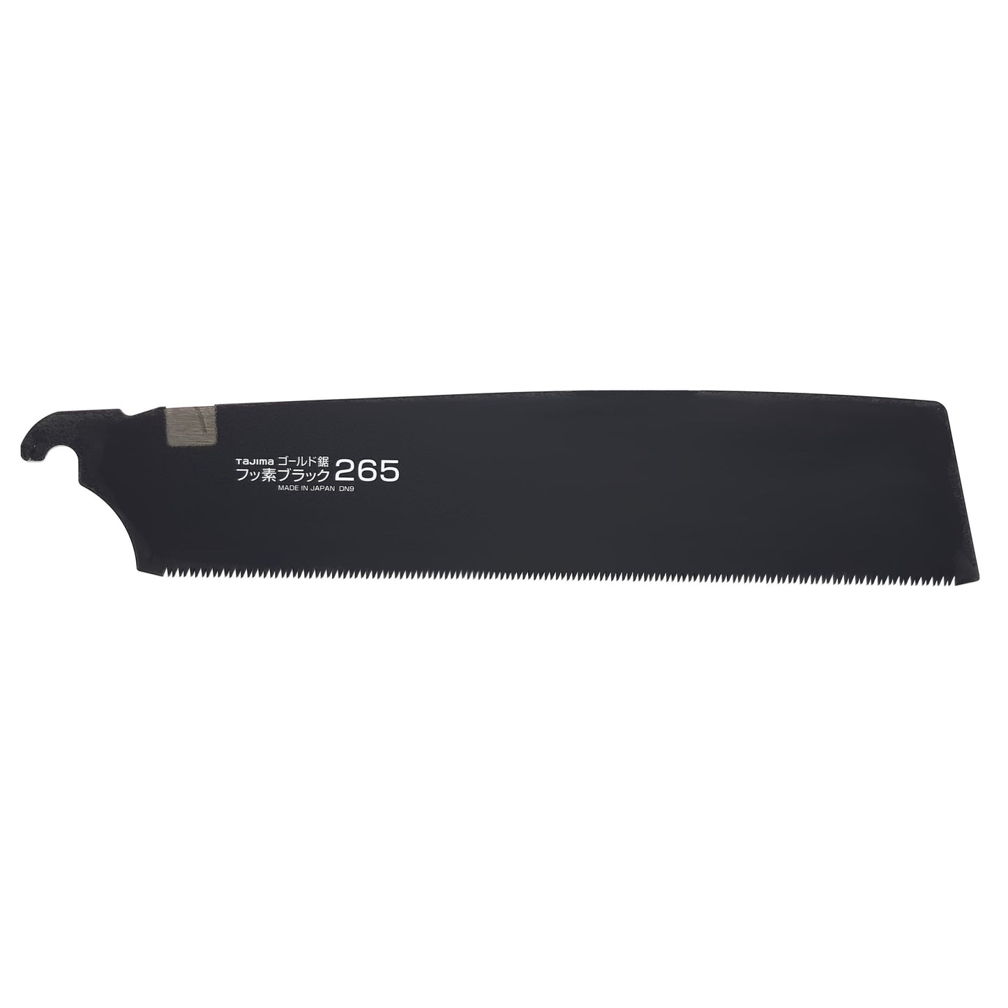 TAJIMA Ersatzsägeblatt mit Flourine Black Beschichtung für Japan Pull Zugsägen, 265mm, TAJ-12545