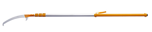 Silky Profi-Teleskopsäge Hayate 7700 (4-teilig) – 2,7–7,7 m Reichweite, 420 mm Sägeblatt, grob 6,5 ZpZ, Mirai-Me Verzahnung, Profi-Qualität für Baumpflege und präzise Schnitte in großer Höhe