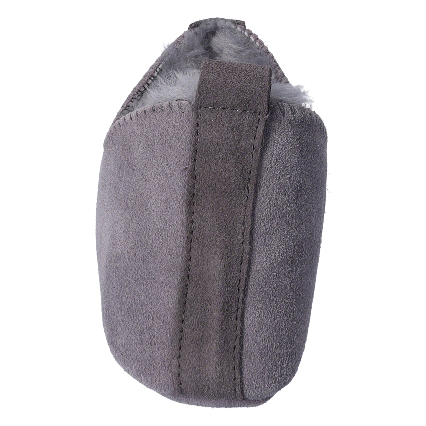 Heitmann Lammfell-Slipper, grau Gr. 42