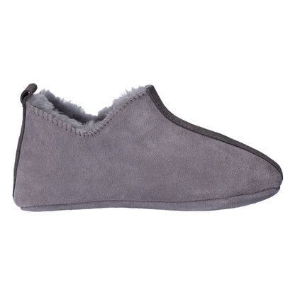 Heitmann Lammfell-Slipper, grau Gr. 46
