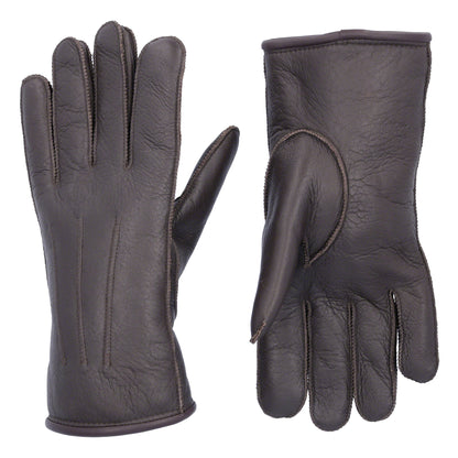 Heitmann Herren Finger-Handschuhe "de luxe" Schwarz oder Braun Gr. M - XXL