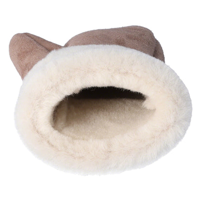 Heitmann Damen Faust-Handschuhe "de luxe" Schwarz oder Natur Gr. S-XL