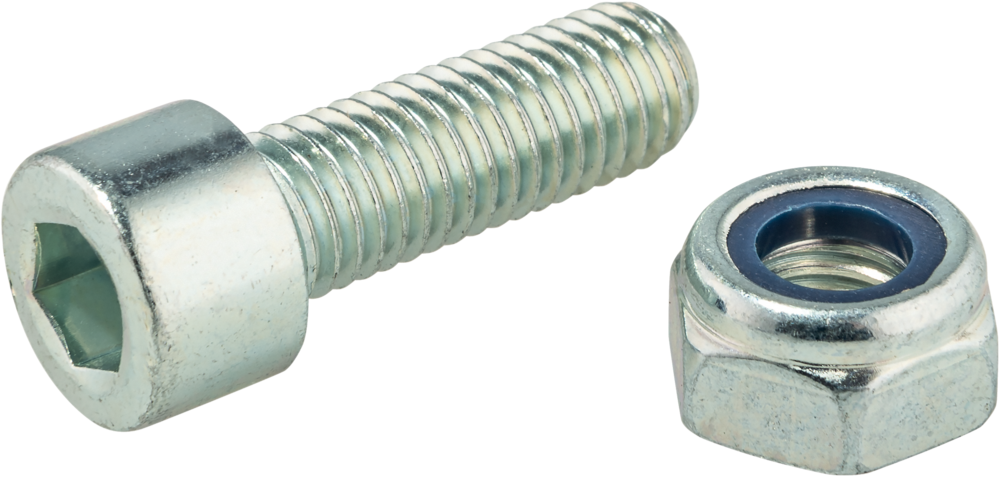 Halder-Schraube, Mutter - Set für Simplex-Schonhammer