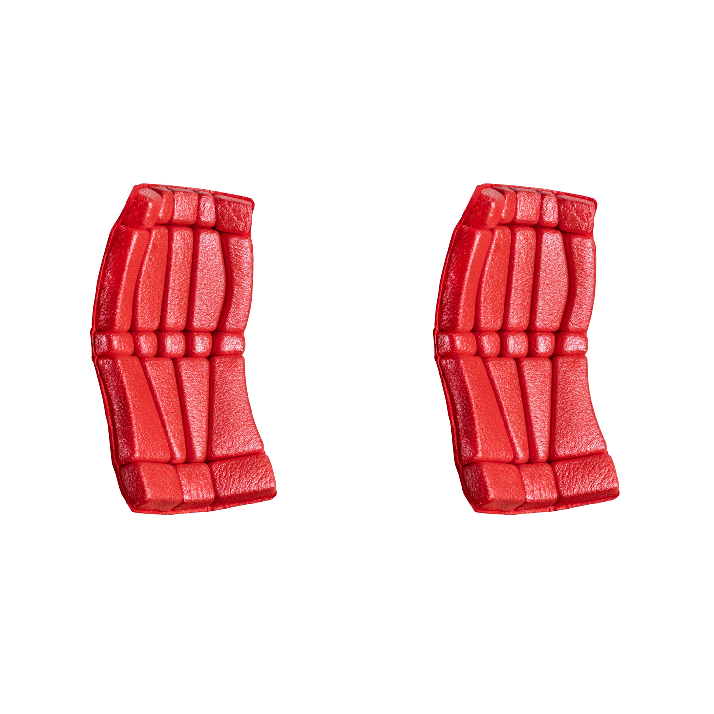 KNEETEK Kniepolster ErgoPad | 2 Stück | rot | optimaler Schutz in Kombination mit Arbeitshose | 248 x 148 x 18 mm | Knieschutzpolster für Klempner, Elektriker, Fliesenleger,