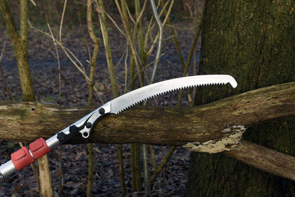 SILKY Ersatzblatt Forester 380 mm | 7,5 Zähne/30 mm Mirai-Me grob | Zugsägeblatt mit Sichelspitze für Stangensäge | induktiv gehärtete Zähne | saubere, schnelle Astschnitte | passend für Silky Forester