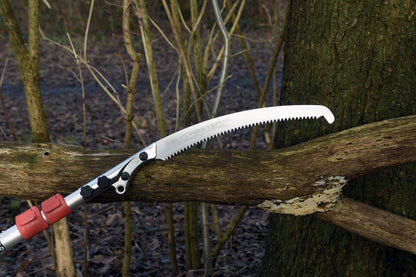 SILKY Ersatzblatt Forester 380 mm | 7,5 Zähne/30 mm Mirai-Me grob | Zugsägeblatt mit Sichelspitze für Stangensäge | induktiv gehärtete Zähne | saubere, schnelle Astschnitte | passend für Forester