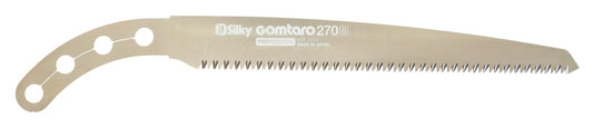 Silky Ersatzblatt für Gomtaro 270 mm – grobe Mirai-Me Verzahnung (8 ZpZ) | gerades Zugsägeblatt für Ast- und Baumsägen | schnelle, saubere Schnitte in frischem Holz, Hartchrombeschichtung gegen Korrosion und Harz