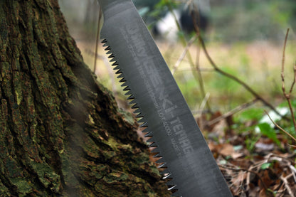 Silky Genki Temagari 500 mm Japansäge – aggressivste & schnellste Silky-Säge mit grober Mirai-Me Verzahnung (3–5 Z/30 mm), ergonomischem Genki-Griff, handgefertigt, inkl. Tasche, für frisches Holz