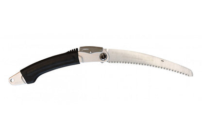 Silky Ultra Accel Curve 240 mm Klappsäge – gebogenes Sägeblatt mit grober Mirai-Me Verzahnung 7,5 ZpZ, Aluminium-Gummigriff für schnelle Schnitte bei Oberhandarbeiten und Baumpflege