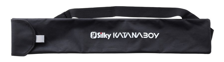 Silky Katanaboy 550 mm Klappsäge – grobe 5 ZpZ Japan-Zugsäge + Tragetasche, 55 cm Blatt, faltet sicher, sägt 25 cm Stämme, leise Alternative zur Motorsäge Wegepflege, Feuerholz, Bushcraft, Survival & Abenteuer!