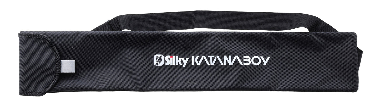 Silky Katanaboy 550 mm Klappsäge – grobe 5 ZpZ Japan-Zugsäge + Tragetasche, 55 cm Blatt, faltet sicher, sägt 25 cm Stämme, leise Alternative zur Motorsäge Wegepflege, Feuerholz, Bushcraft, Survival & Abenteuer!