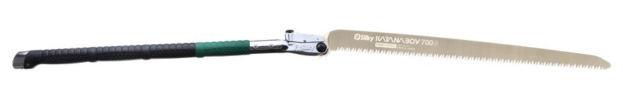 Silky Katanaboy 700mm Klappsäge –  grobe 4 ZpZ Japan-Zugsäge 70 cm Sägeblatt, ergonomischer Softgriff, folding Säge + Transporttasche – ideal für dicke Baumstämme & Forstarbeiten
