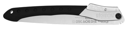 Silky Ersatzblatt für BigBoy 360mm Klappsäge schwarz | 10 ZpZ medium, Mirai-Me Verzahnung, Premium Stahl, Ersatzklinge für trockenes Holz, saubere Zugschnitte, robust, für Garten und Wald
