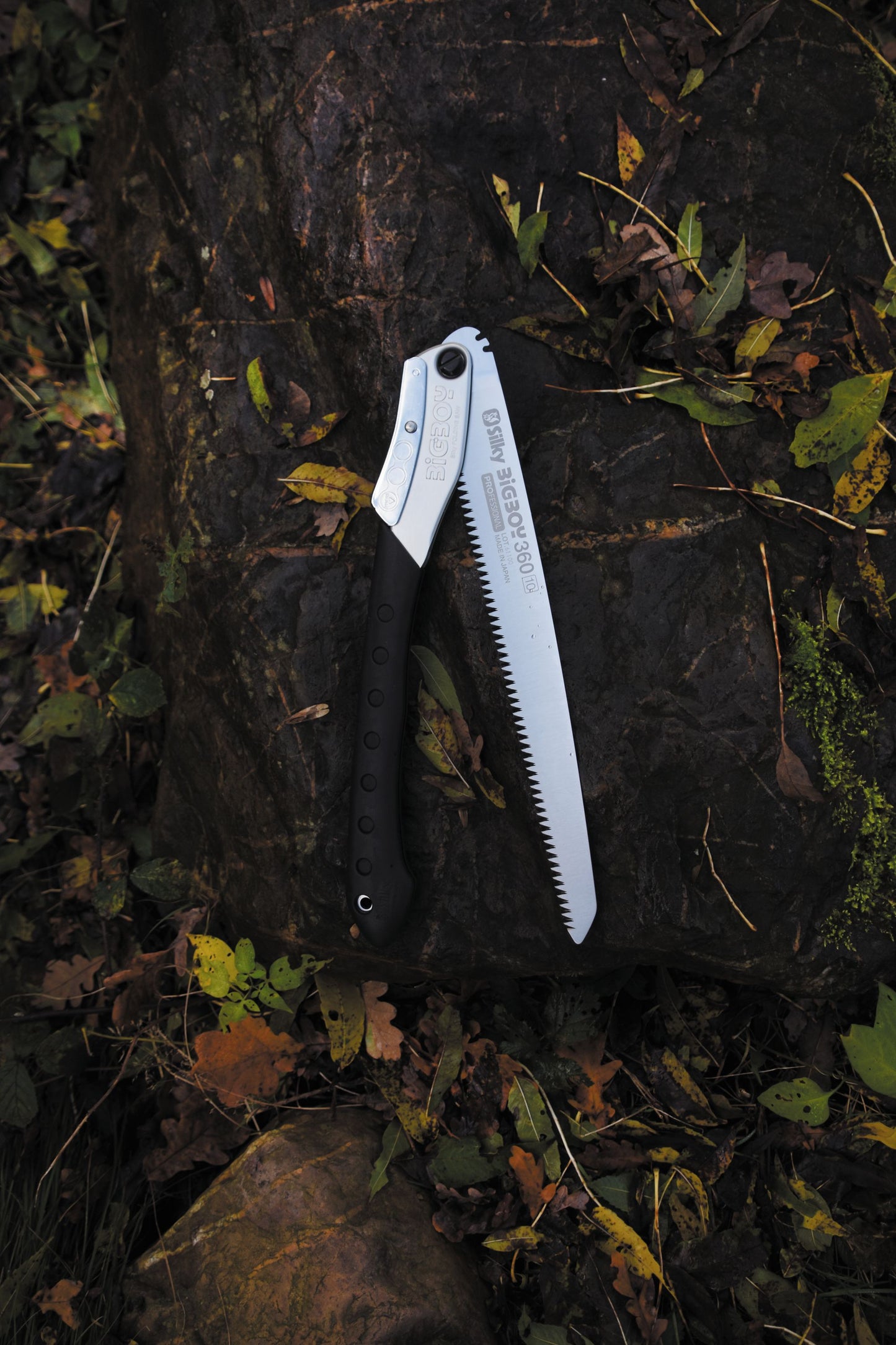 Silky Ersatzblatt für BigBoy 360mm Klappsäge schwarz | 10 ZpZ medium, Mirai-Me Verzahnung, Premium Stahl, Ersatzklinge für trockenes Holz, saubere Zugschnitte, robust, für Garten und Wald