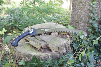 SILKY Profi-Baumsäge Sugoi 330 mm | 6,5 Zähne/30 mm grob | Mirai-Me Verzahnung nachschärfbar | gebogenes Sägeblatt | ergonomischer Gummigriff | präzise Schnitte in engen Astgabeln