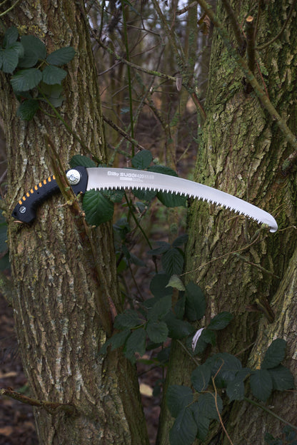 SILKY Profi-Baumsäge Sugoi 420 mm | gebogenes Sägeblatt, 6,5 Zähne/30 mm grob | Mirai-Me Verzahnung nachschärfbar | ergonomischer Gummigriff | präzise Zugsäge für Baumpflege