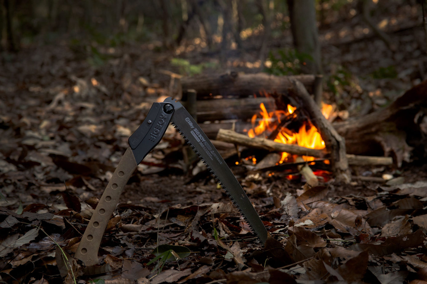 Silky BigBoy 2000 Outback Edition Klappsäge 360 mm 6,5 ZpZ grob gebogene Klinge Premium-Abenteuersäge Bushcraft | Verzahnung: extra grob (6.5 Zähne je 30 mm)
