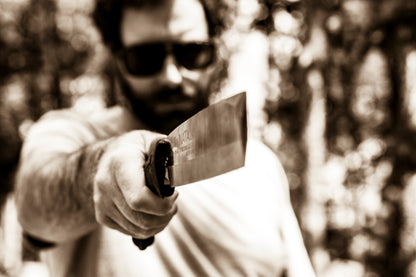 Silky Haumesser NATA 210 mm - doppelseitig mit Genki Griff | Eigenschaften eines Beils und eines Messers vereint