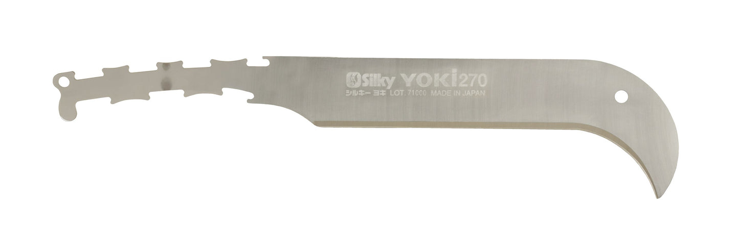 Silky Ersatzblatt für Yoki Machete 270 mm – hochwertiges Wechselblatt aus speziell legiertem Stahl für schwere Schneidarbeiten, leicht und robust, passgenau für Silky Yoki Machete mit Aufhängeöffnung