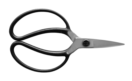 OKATSUNE Bonsai-Schere 203 | traditionelle japanische Bonsai Basami, mittellange Klinge | 210 mm gesamt, 55 mm spitze Dünnklinge | präziser Formschnitt für Bonsai, Buchs & Kiefer