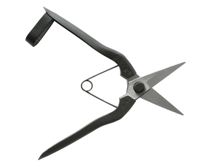 OKATSUNE 207 Ausdünnungsschere | Japanische Stecklings- und Bonsaischere mit 45 mm spitzen Klingen, schneidet kleine Äste und Zweige mühelos, nur 120 g, unangefochtene Nr. 1 in Japan
