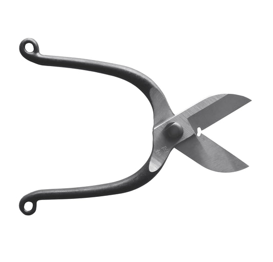 Okatsune 215 Ikebana-Schere Ikenobo-Stil – Rasiermesserscharf, ultraleicht, kurze Ausführung. Ideal für präzise Schneidarbeiten in der japanischen Blumenarrangements. Izumo Yasugi-Stahl, 167 mm.