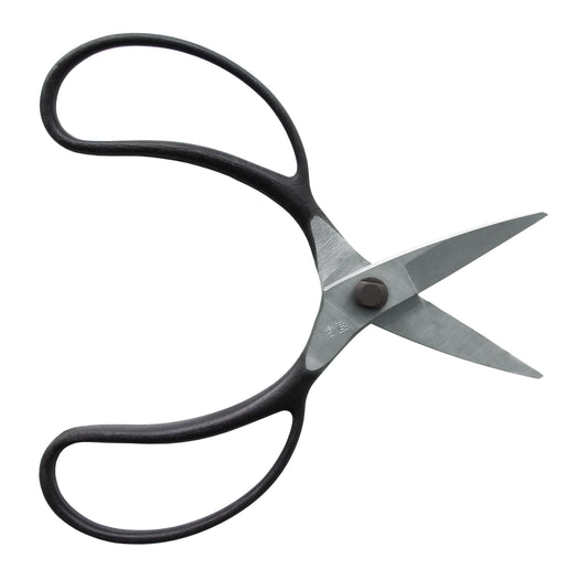 OKATSUNE 221 Bonsai-Schere kurz | Traditionelle japanische Bonsaischere mit 52 mm spitzen Klingen für präzise Formgebung und Pflege von Bonsai, Buchsbaum und Kiefern, unangefochtene Nr. 1 in Japan