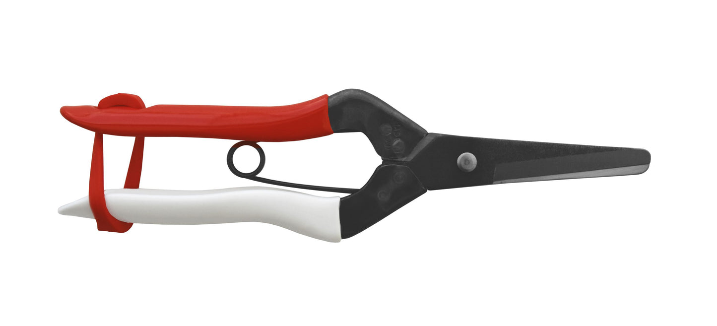 OKATSUNE 306 Stecklingsschere | Professionelle japanische Schere mit langer, abgerundeter 45 mm Klinge für sehr weiche Stängel, Früchte und Blumen, unbestrittene Nummer 1 in Japan