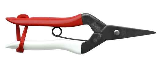 Okatsune 307 Stecklingsschere – kurze 35-mm-Klinge für härtere Stämme, extrem scharf & ultraleicht, ideal für Ausdünnen und Erntearbeiten – die unbestrittene Nr. 1 in Japan für Präzisionsschnitte